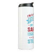 Fisherman Funny Sarcasm Novelty Spaß Gift Thermosbecher (Nach links gedreht)