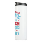 Fisherman Funny Sarcasm Novelty Spaß Gift Thermosbecher (Nach rechts gedreht)