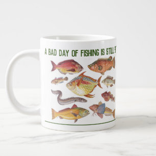 Fisherman Gift. Angeln oder Angeln Jumbo-Tasse
