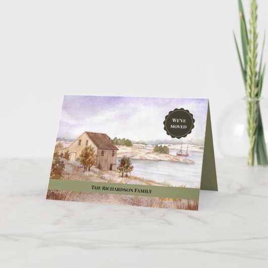 Fisherman House Norwegen - neue Zuhause Ankündigung (Vorderseite)