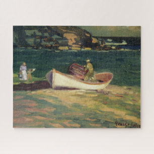 Fisherman in Cape Elizabeth (Maine, USA) Puzzle