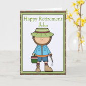 Fisherman Karte (Gelbe Blume)