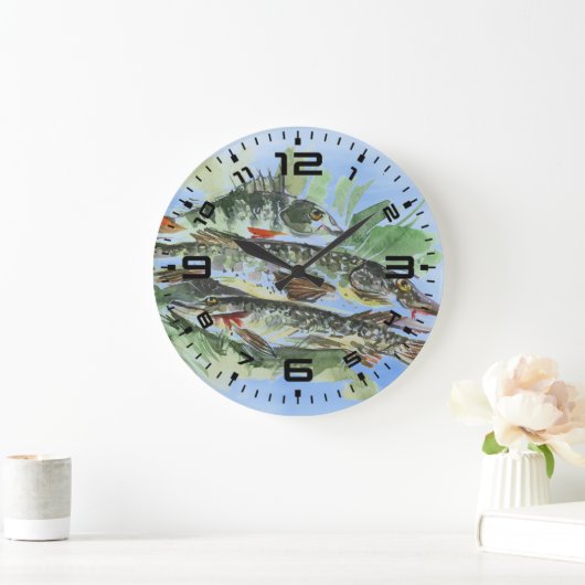 Fisherman Man Höhle Hütte Acrylwand Uhr (Zuhause)