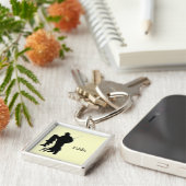 Fisherman Monogram Sports Schlüsselanhänger (Seite)