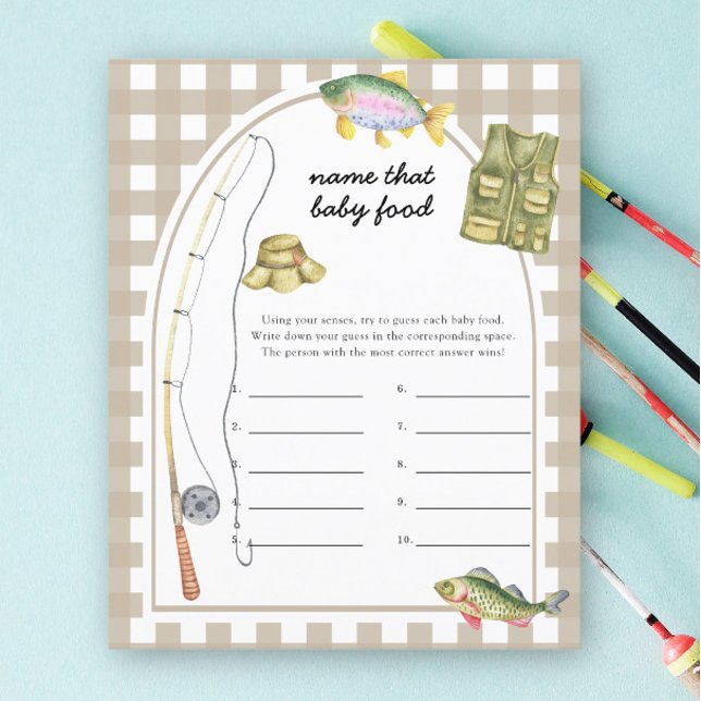 Fisherman - Name dieses Baby Food Duschgame (Von Creator hochgeladen)