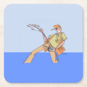 Fisherman Paper Untersetzer (Vorderseite)