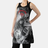 Fisherman’s Deck Black and White Apron Schürze (InSitu)