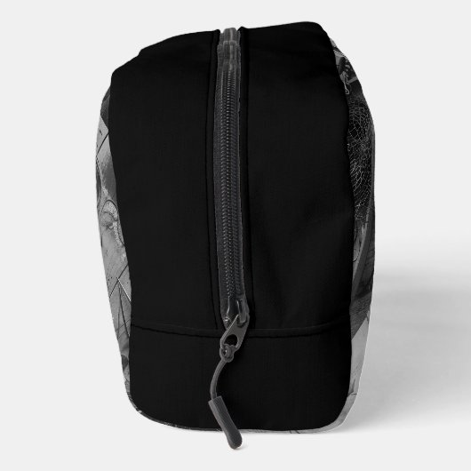 Fisherman’s Deck Black and White Waschbeutel (Rechts)