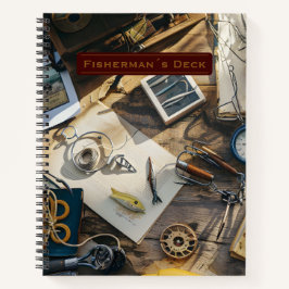 Fisherman’s Deck Spiral Notebook Notizblock