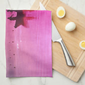 Fisherman Scene Red Geschirrtuch (Viertel Falte)