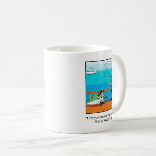 Fisherman-Spaß-Tasse Kaffeetasse (VorderseiteRechts)