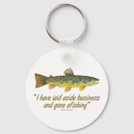 Fisherman Sprichwort Schlüsselanhänger