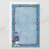 Fisherman Stationery Briefpapier (Vorne/Hinten)