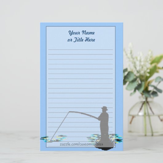 Fisherman Stationierung Briefpapier (Stehend Vorderseite)
