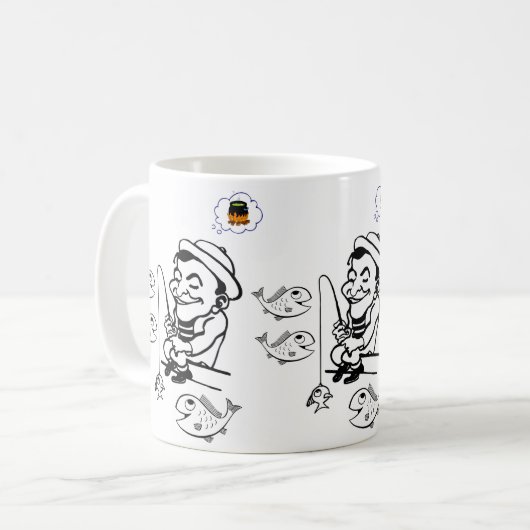 Fisherman-Tasse Kaffeetasse (Vorderseite Links)