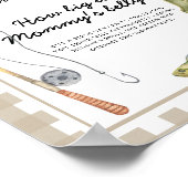 Fisherman - Wie groß ist das Bauchspiel der Mama? Poster (Ecke)