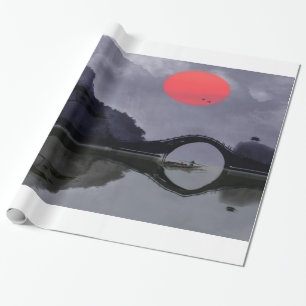 Fisherman Wrapping Paper Geschenkpapier