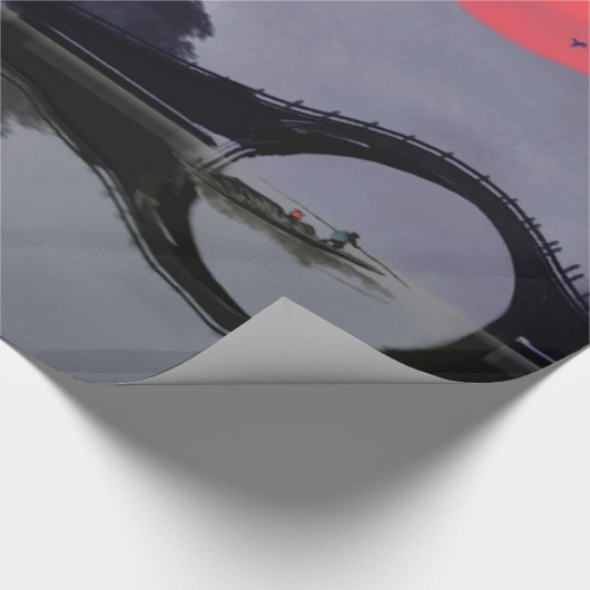 Fisherman Wrapping Paper Geschenkpapier (Ecke)