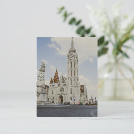 Fisherman's Bastion, Budapest Postkarte (Stehend Vorderseite)