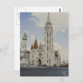 Fisherman's Bastion, Budapest Postkarte (Vorne/Hinten)