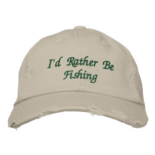 Fisherman's bestickte Cap Baseballkappe