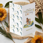 Fisherman's Derby Baby Shower Danke Karte