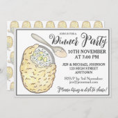 Fisherman's Fish Pie UK British Pub Food Cuisine Einladung (Vorne/Hinten)