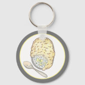 Fisherman's Fish Pie UK British Pub Food Cuisine Schlüsselanhänger (Vorderseite)