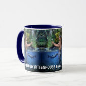 Fisherman's Funny Personalisiert Gift Tasse (Vorderseite Links)