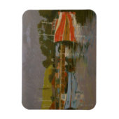 Fisherman's Quay Salcombe 2 Magnet (Vertikal)
