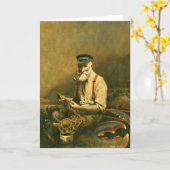 Fishermans Tale Vintage Grüße Karte (Gelbe Blume)