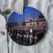 Fishermans Warf San Francisco Knopf Button (Beispiel)