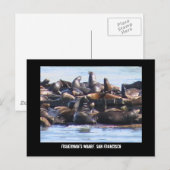 Fisherman's Wharf Postkarte (Vorne/Hinten)