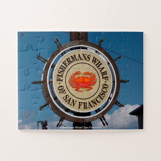 Fishermans Wharf San Fransisco Puzzle (Horizontal)