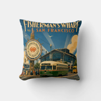 Fisherman's Wharf-Tasche Kissen