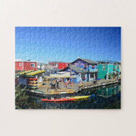 Fisherman's Wharf Victoria British Columbia Kanada Puzzle