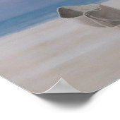 Fishermen's dugout Kilifi 2012 Poster (Ecke)