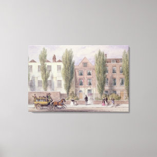 Fishers Haus, untere Straße, Islington, 1838 Leinwanddruck