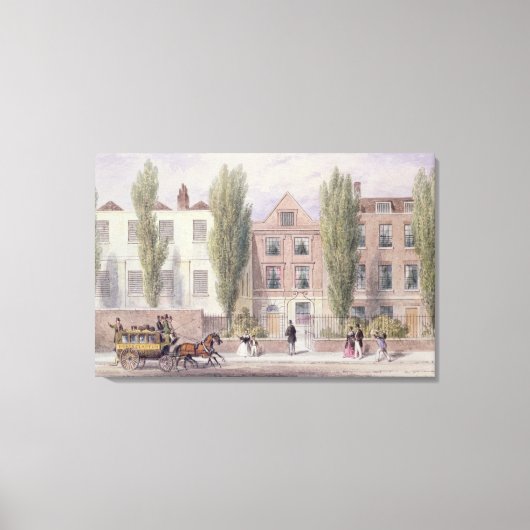 Fisher's House, Lower Street, Islington, 1838 Leinwanddruck (Vorderseite)