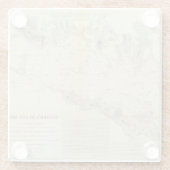 Fishers Insel-Ton Glasuntersetzer (Rückseite)