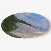 Fishers Island - Isabella Beach - Paper Tellers Pappteller (Schrägansicht)