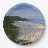 Fishers Island - Isabella Beach - Paper Tellers Pappteller (Vorderseite)