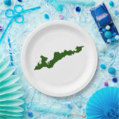 Fishers Island Logo Paper Teller - Green (Party)