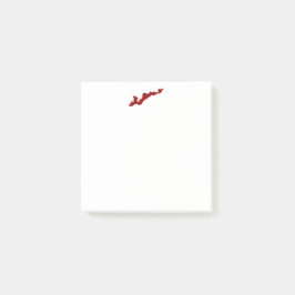 Fishers Island Logo Post-its - Red Post-it Klebezettel