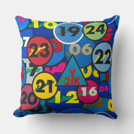 Fishers Island Pillow - Large Gatehouse Sticker Kissen