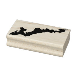 Fishers Island Rubber-Briefmarke Gummistempel