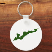 Fishers Island Schlüsselanhänger - Green (Vorderseite)