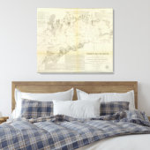 Fisher's Island Sound Leinwanddruck (Insitu (Schlafzimmer))