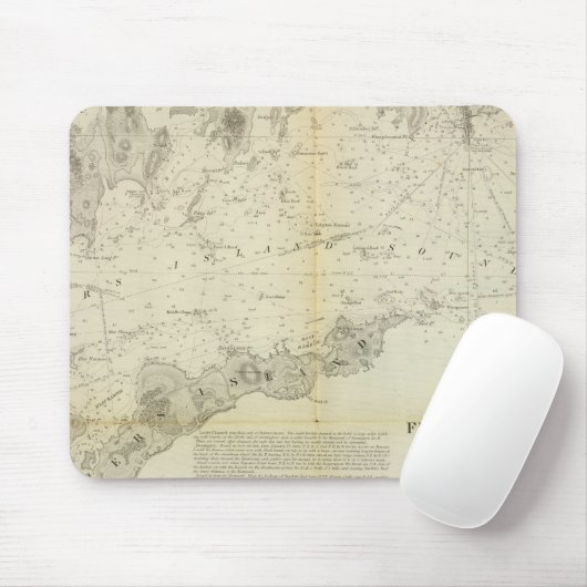 Fisher's Island Sound Mousepad (Mit Mouse)