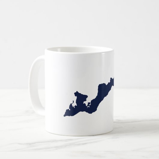 Fishers Island Tasse - Blue (Vorderseite Links)